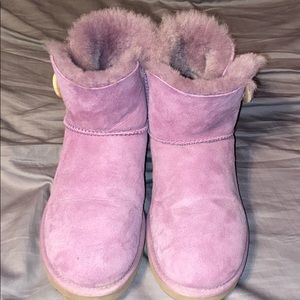 Worn UGG boots